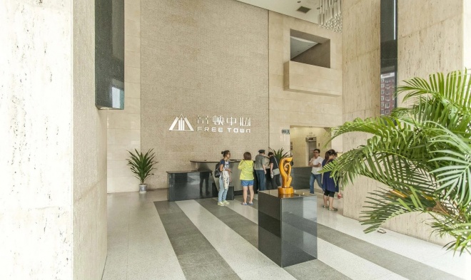 富顿中心大堂图